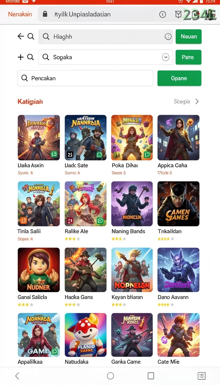 Cuplikan layar MERAHTOTO — halaman utama